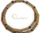 Kids Amber & Hazel Necklace - HoneySize 10.5 Kids Amber & Hazel Necklace - HoneySize 10.5