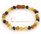 SALE! Clasped Baltic Amber Bracelet - Adult/Adolescent Unpolished Diversity SALE! Clasped Baltic Amber Bracelet - Adult/Adolescent Unpolished Diversity