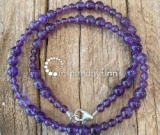 Amethyst - Protection, Purification, AddictionAdult Necklace Amethyst - Protection, Purification, AddictionAdult Necklace