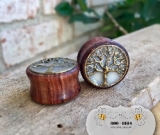 Tree of life ear plug Tree of life ear plug