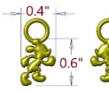 Running Mouse Zipper Pull Set of 5 SMALL SCALE  *LAST CALL* Running Mouse Zipper Pull Set of 5 SMALL SCALE  *LAST CALL*