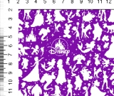 1yd cut Magic Unwrapped Small Grape Purple Cotton Lycra Retail