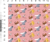 1yd cut Oh Brother Small Pink Woven Retail