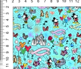 1yd cut Small Scale Mint Sketchy Woven Retail