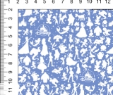 1yd cut Magic Unwrapped Mini Original Blue Cotton Lycra Retail