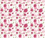 1yd cut Pink Roses Cotton Lycra