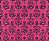 1yd Cut HM Wallpaper Pink Small Scale Cotton Lycra Retail