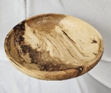Wide Spalted Maple Bowl (16