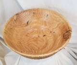 Large Ash-bored Ash Bowl (16